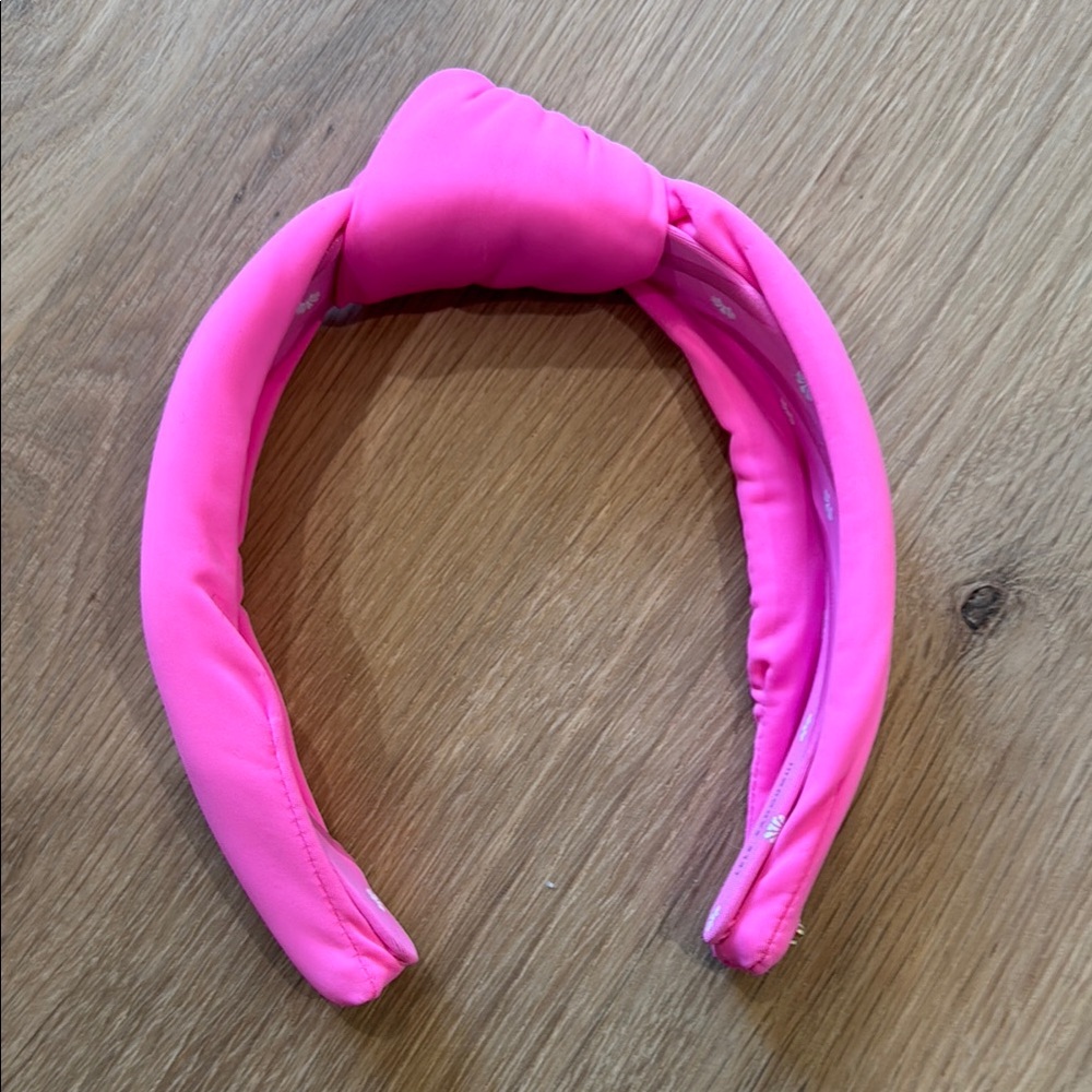 Lele Sadoughi Neon Pink Headband